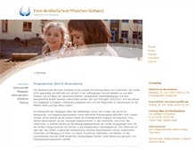 Tablet Screenshot of fv-waldorfschule-muenchen-suedwest.de